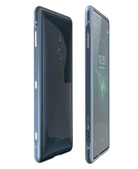 

LJY For SONY XPERIA XZ2 5.7'' Display Aluminum Alloy Bumper Frame Casing Ultra Thin Metal Hard Protective Fundas Cape XZ2 Sword