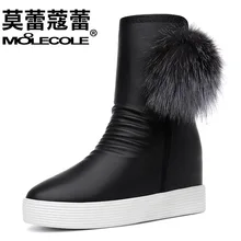 2016 Fashion Wedges Ankle Boot Causal Shoes For font b Woman b font Spring Fall font