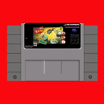 

Earthworm Jim 2 16 bit Big Gray Game Card For USA NTSC Game Player