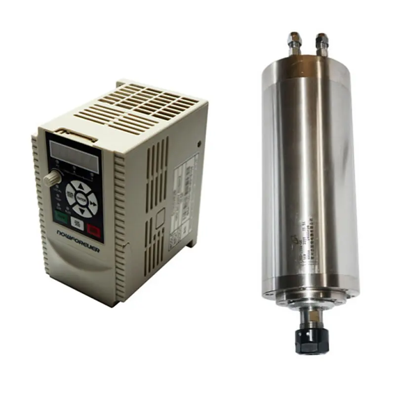 

CNC Kit Water Cooled Spindle Motor 800W 1.5KW Frequency Converter VFD Inverter 2.2KW 1.5KW for DIY CNC Milling Machine
