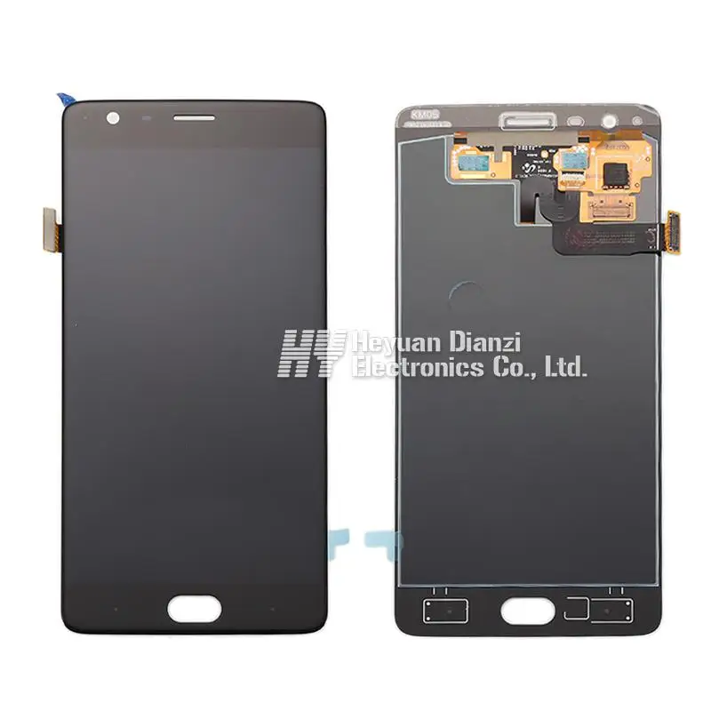 100 Original Lcd Display Touch Screen Digitizer Full Assembly Repair Parts For One Plus 3 Three