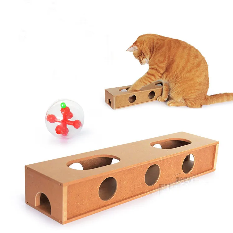 Cats Hide&Seek Toys Kitty Puzzle Peek And Play Box Long Stylein Cat