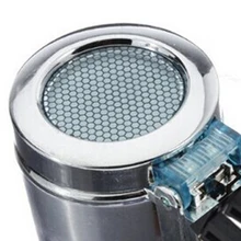 PHFU портативный автомобильный вентиляционный авто светодиодный свет сигареты Бездымная Пепельница держатель(серебряная автомобильная пепельница