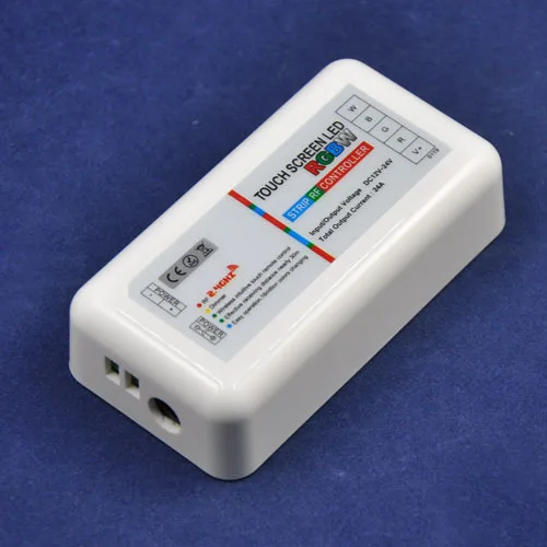 10 шт./лот контроллер RGBW 2 4G 12 24V 24A светодиодный сенсорный экран RF пульт
