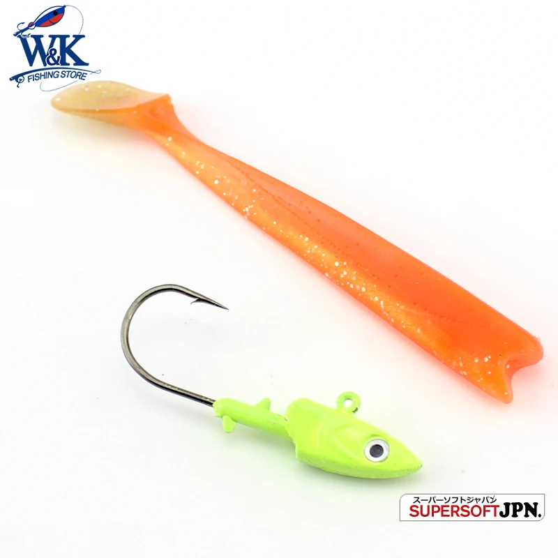 Рыболовные джиг Крючки WK Inshore 20 г 30 40 с 3d глазами для мягкой приманки Jiggs 4 шт./лот