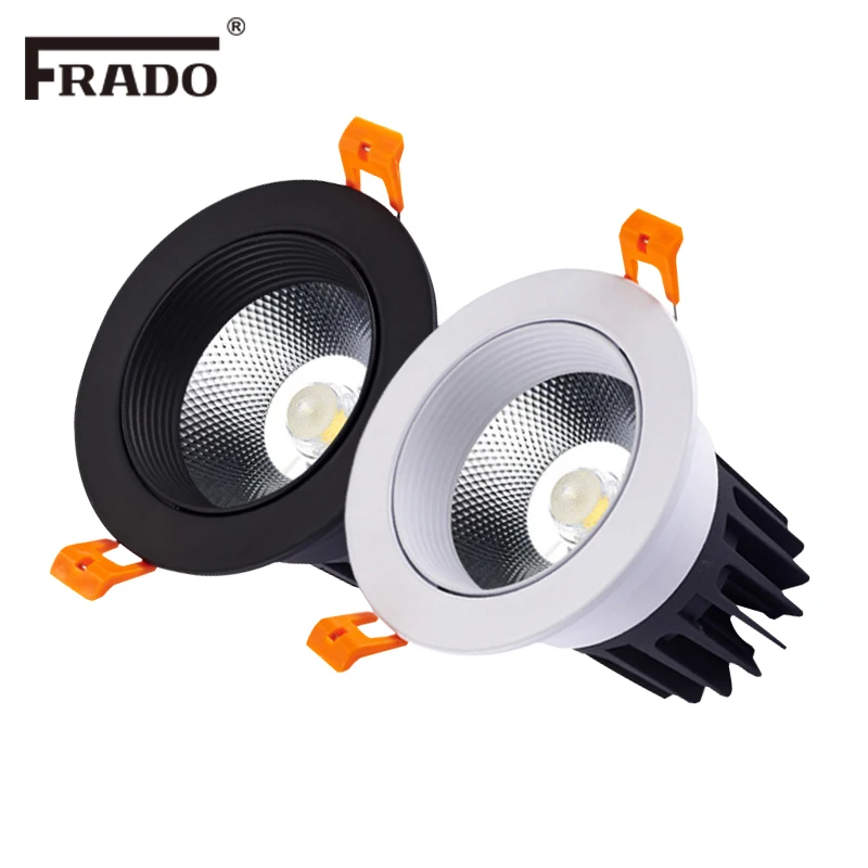 

5W10W 20W30W Dimming LED Spotlight COB high-end hotel villa Recessed ceiling lamp wall washing lamp modern indoor natural light