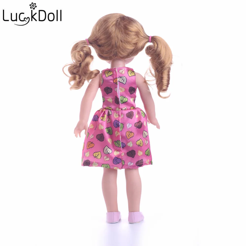 Luckydoll новая кукла одежда аксессуары юбка подходит для 14,5 дюймов Американская женская кукла игрушка детский лучший праздничный подарок