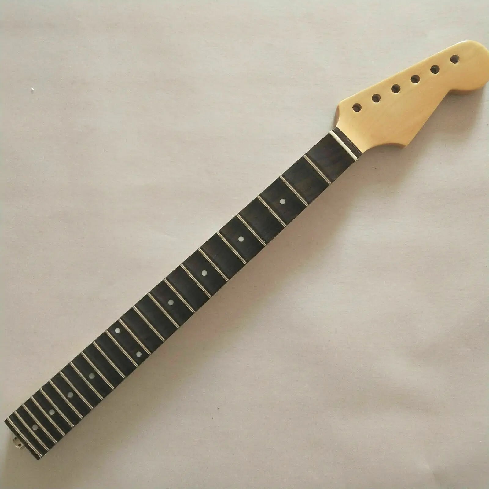 Зубчатая электрогитара Шея для ST style 22 Fret кленовый палисандр гриф|Детали и