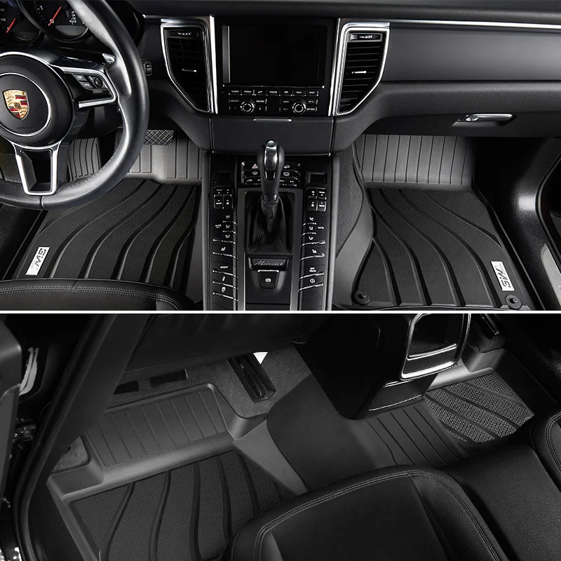 Автомобильные коврики для Porsche macan с 3w по индивидуальному заказу специальный tpe