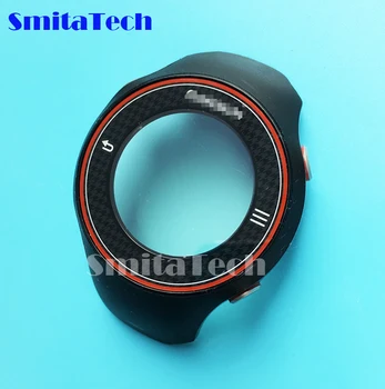 

watch front case For Garmin Approach S3 GPS Golf Smart Watch front cover with button glass screen repair part black red
