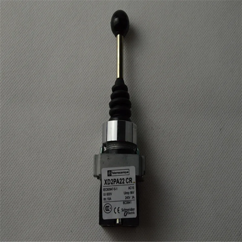 3Pcs/Lot Spring Return Joystick Switch 2 Position 2NO XD2PA22CRin