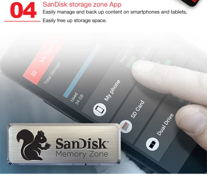 Sandisk original Pen Drive Mini USB 3.0 Dual OTG USB Flash Drive 32GB 64GB 128GB 256GB PenDrives for Android phone