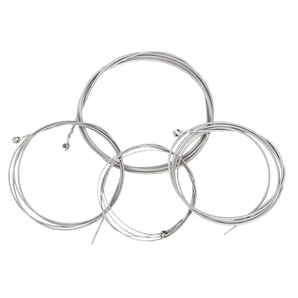 

Set of 4 Steel Strings for 4 String Bass Guitar