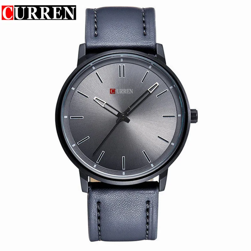 Часы CURREN Мужские деловые Роскошные кожаные наручные подарок|gift business|gift giftsgifts male |