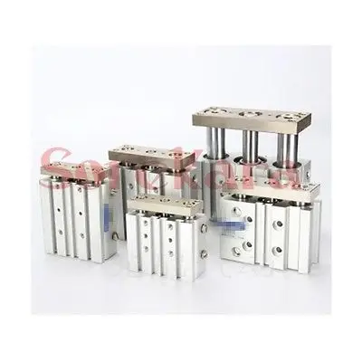 

Ball Bushing Type MGPL16-100 Bore 16mm Stroke 100mm Pneumatic Compact Guide Cylinder Double Acting SMC Type