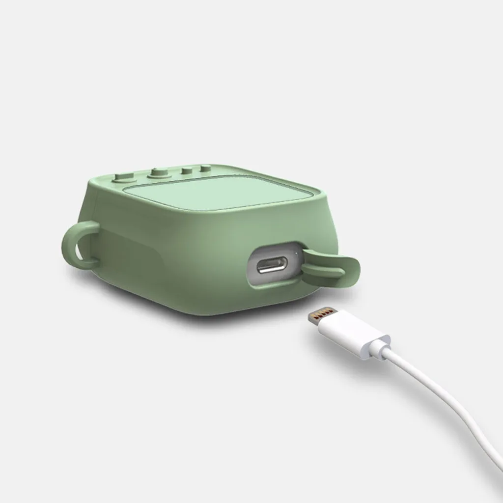 Cover For AirPods Retro Design Television Protective Silicone Earphone For Apple Air Pods Protector Wireless Case