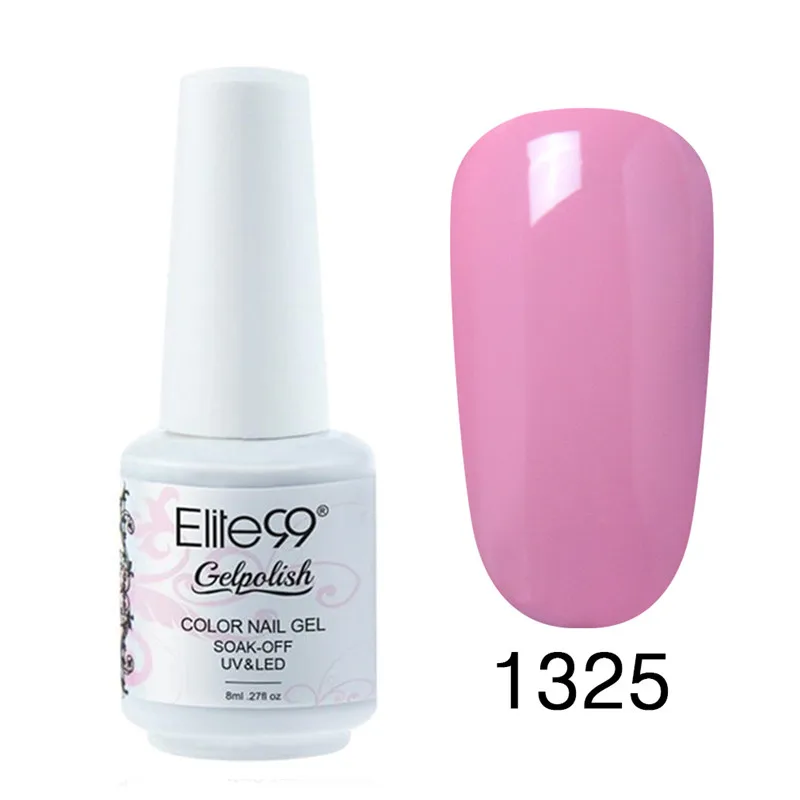Elite99 8 мл Гибридный Гель-лак замачиваемый УФ-гель для ногтей гели для нейл-арта лак длительного тиснения эмаль Лаки ногтей - Цвет: 1325