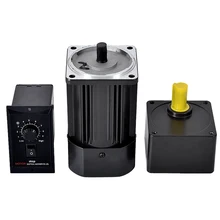 New 5RK120GU-CF AC Gear Motor Reduction Ratio 1:10 135rpm 120W 220V Speed Control Motor/Reversible Motor +Governor Controller 120w ac motor 5ik120rgn c without gear head and speed control and capacitor is inside of motor
