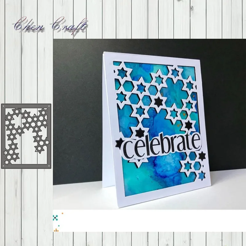 

Stars A2 Panel Metal Cutting Dies Stencils for DIY Scrapbooking DIY Paper Cards Photo Album Decorative Embossing