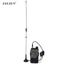Автомобильная антенна UT-106 SMA-Female Магнитный HF автомобильный конной антенна для Baofeng 888 S UV-5R двухстороннее радио рации аксессуары