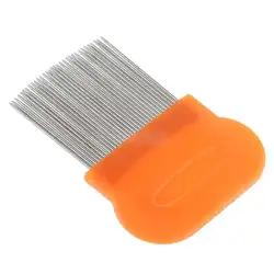 Новый Нержавеющая сталь салон парикмахерская расческа парикмахерских стрижки прически Парики Расширения Brush Tool