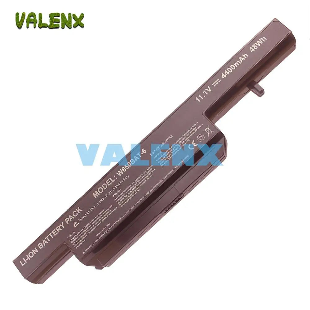 

Battery for Clevo W650BAT-6 6-87-W650-4E HASEE K590C-I3 K610C-I5 K710C-I7 K650D W650