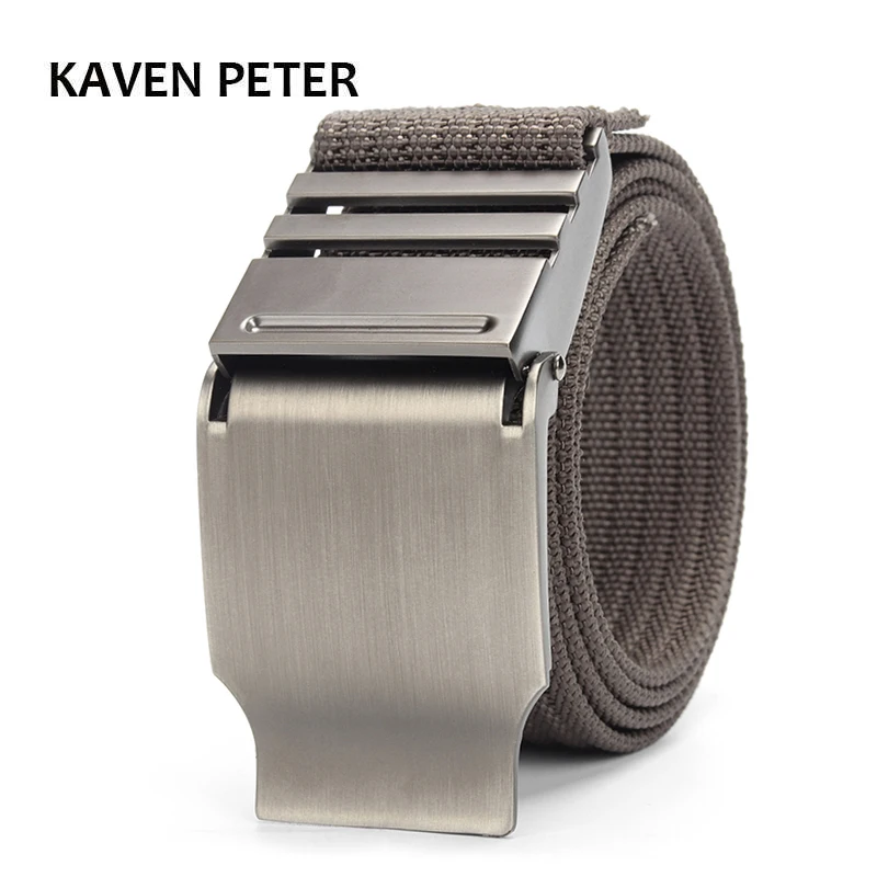 

Canvas Waist Belt Casual Solid Color Webbing Waistband Military Equipment Army Belt Outdoor Practical Ceintures 3.8 CM