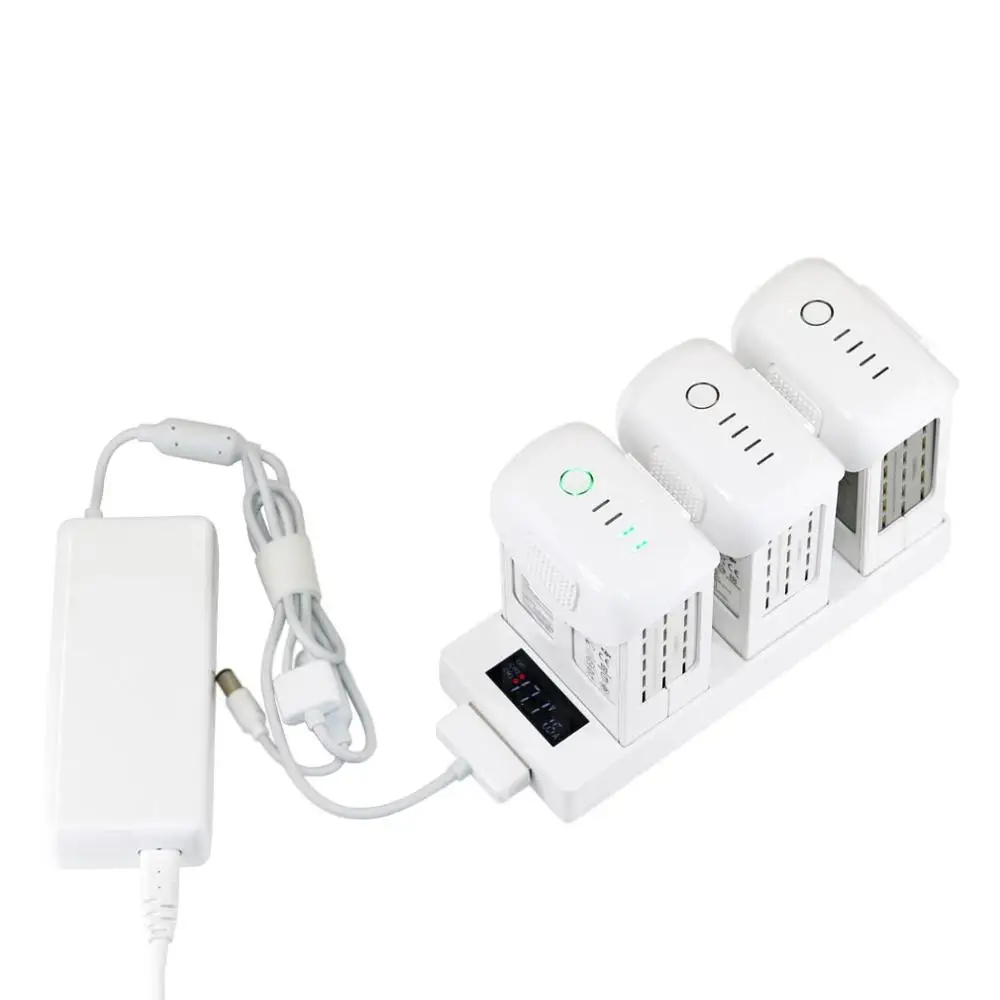 3 In 1 DJI Phantom 4 Charging Hub Parallel Battery Smart Charger for Phantom 4 PRO V2.0 Advanced Drone Flight Battery Manager-1