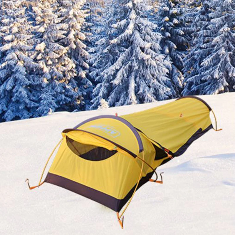 Waterproof PU5000mm Ultralight 1 Person camping tent Fast Easy install