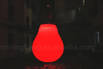 

Free shipping 3m Large inflatable light bulb balloon