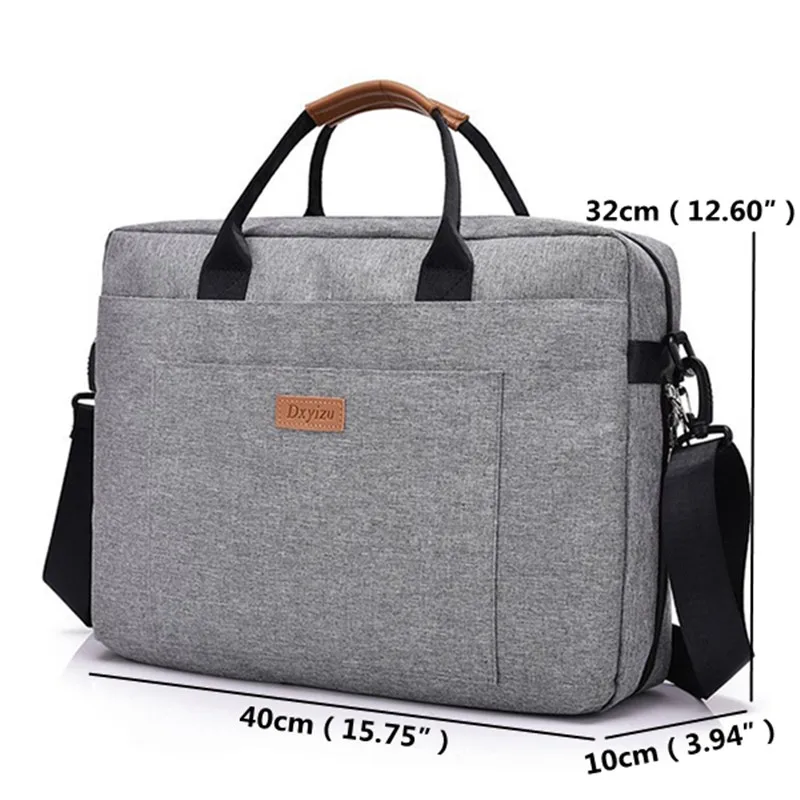 Повседневная деловая сумка для компьютера для женщин и мужчин, Холщовый портфель, 16 дюймов, сумка на плечо для ноутбука, женская мужская сумка, большая сумка для путешествий