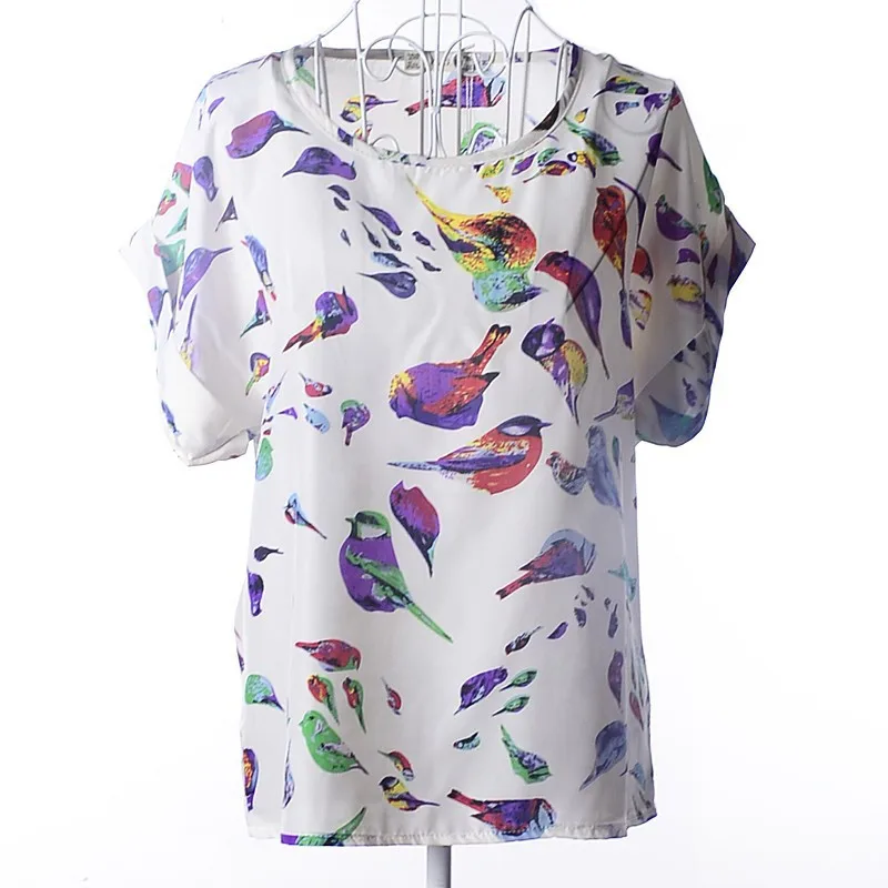 

Casual Blouse Shirt 19 Patterns Brand Cheap Women Clothes China Body Tops Tee Summer Camisa Female Ladies Shirt Blusas Femininas