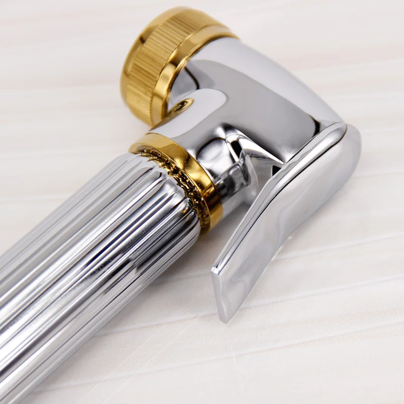 BRASS-Bidet-Shattaf-Douche-Spray-Chrome-Hygienic-Muslim-Toilet-portable-Toilet-Plating-Spray-Nozzle-Sprinkler-Shower (2)