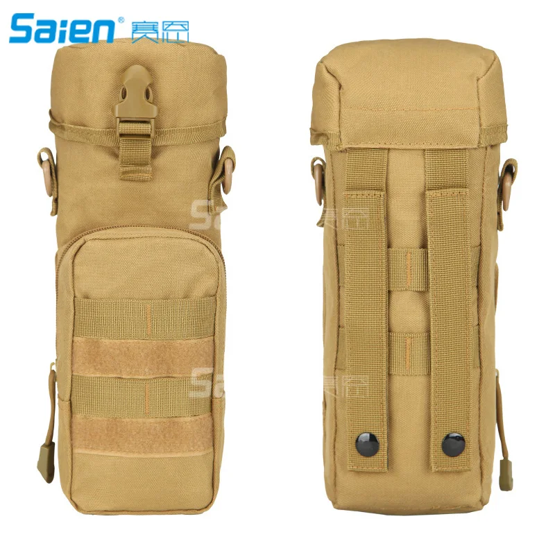 City Jogging Bags COMMANDO Pouch 10"x4" Tactical Molle kettle Pouch 1000D Nylon Holder Bag Case