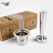 Капсульные многоразовые Многоразовые капсулы из нержавеющей стали для Nespresso, оригинальные машины