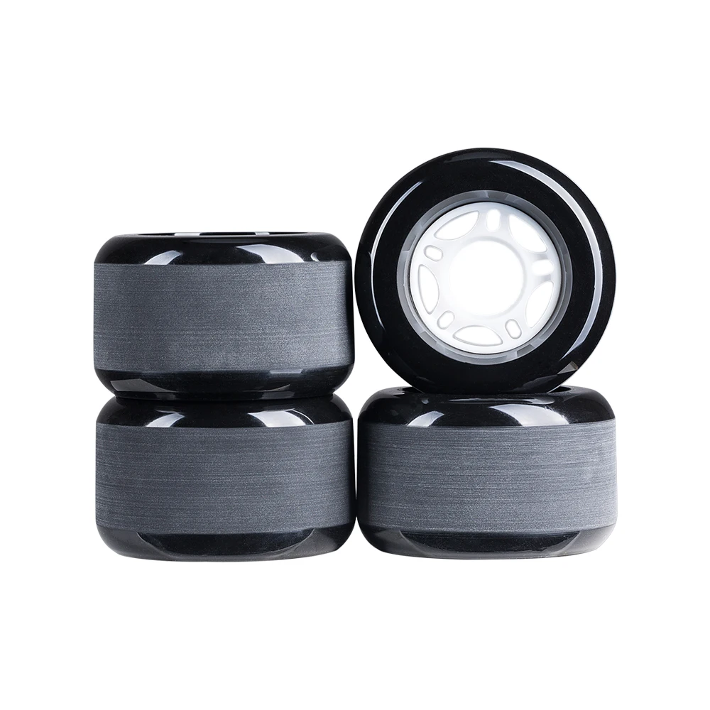 black skateboard wheel