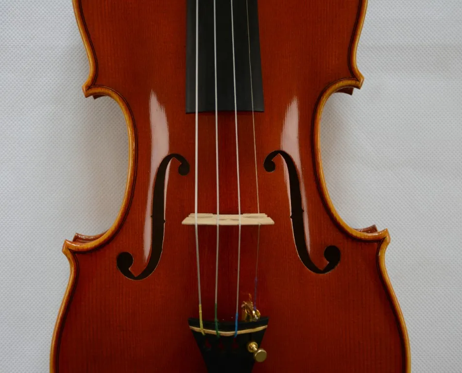 Реальная скрипка редкая скрипка удивительный звук Страдивари 1716 Мессия скрипка 1-P пламя назад