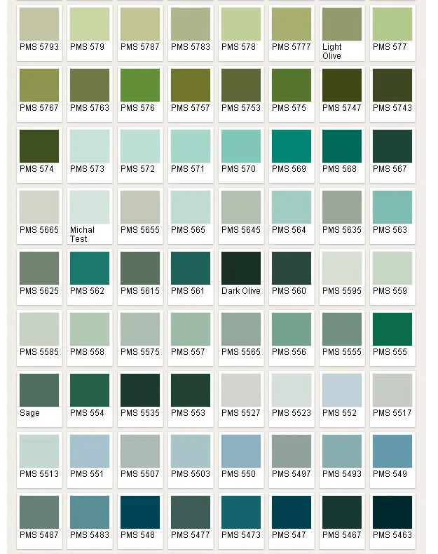 PMS Color Chart-7