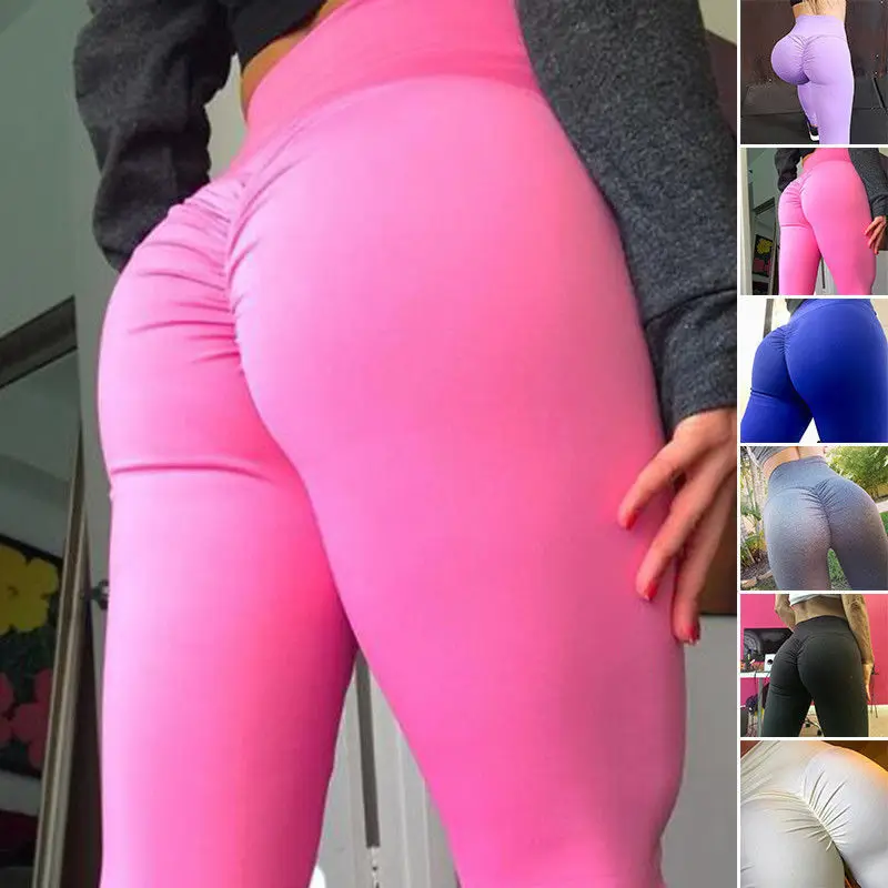 SALSPOR Sexy High Waist  Fitness Leggings Women High Elastic Push Up Leggins Female Fashion Bodybuilding Workout Leggings New