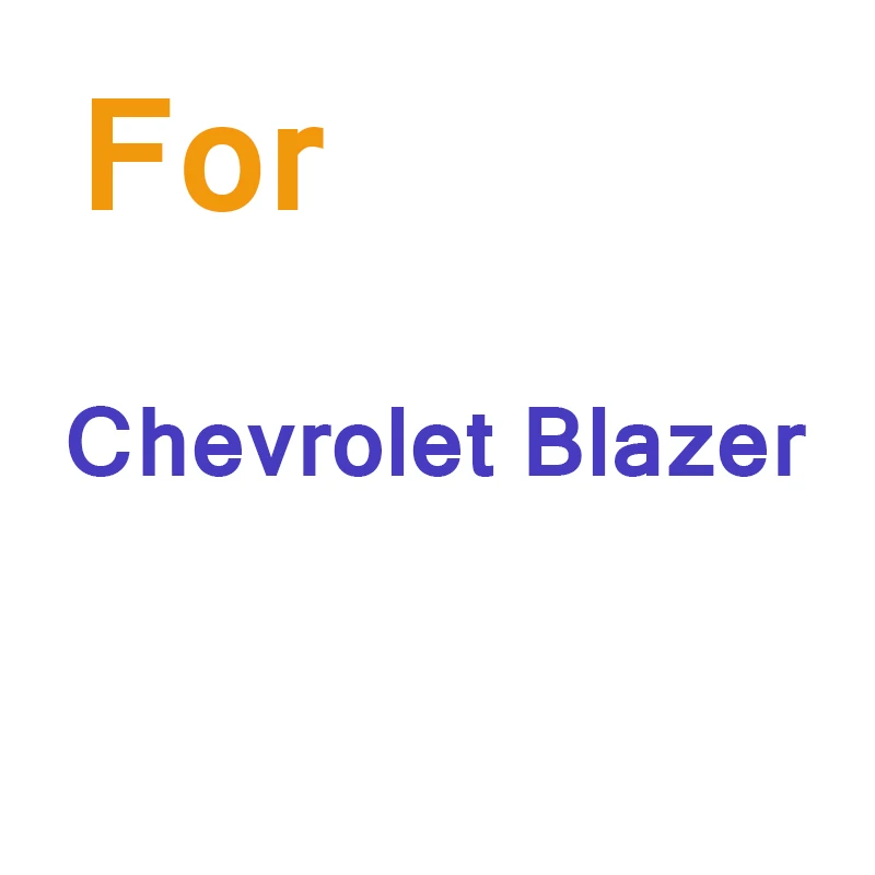 Cawanerl резиновый автомобильный уплотнительный комплект прокладки уплотнительная прокладка края отделка для Chevrolet Blazer Captiva Trailblazer Spin Tracker - Цвет: For Blazer
