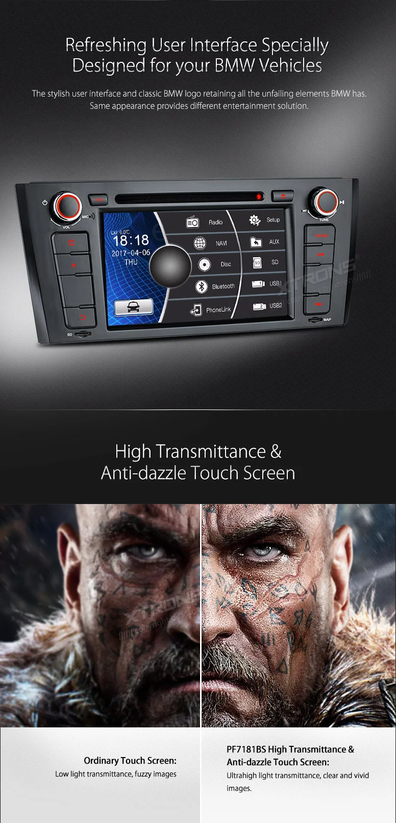 Sale 7 inch HD Digital Touch Screen Dual CANbus GPS Navigation Steering Wheel 1din Car DVD Player for BMW 1 Series E81 E82 E88 5