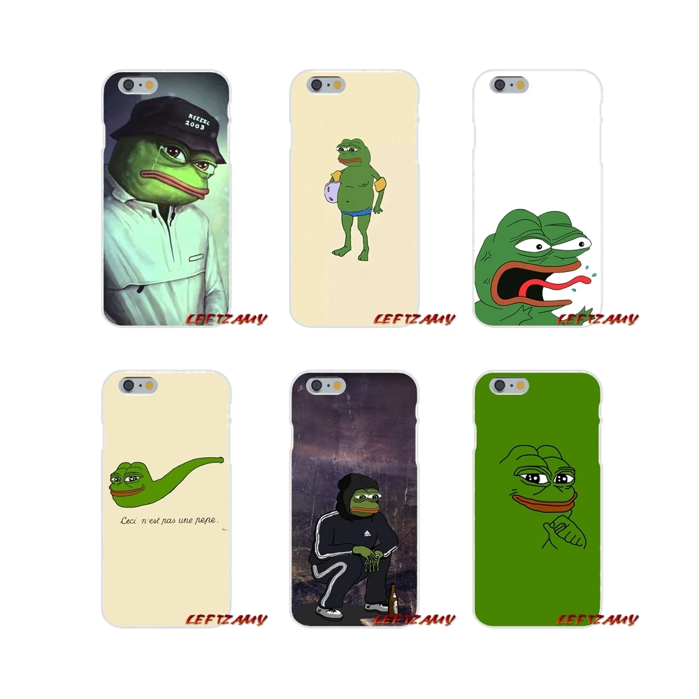Аксессуары чехлы для телефонов Samsung Galaxy A5 A6S A7 A8 A9S Star J4 J6 J7 J8 Prime Plus 2018 лягушка meme pepe |