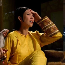 10 цветов династии Цин Принцесса императрица спальный костюм с вышивкой Древний китайский спальный костюм ZhenHuan