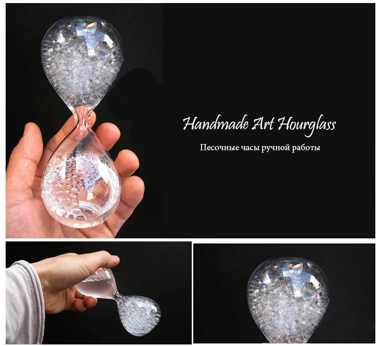 Волшебное стекло Bubble Hour glass time офисные часы для девочек Подарки Студенческая обучающая модель свадебное украшение цветные часы из стекла Bubble Toy