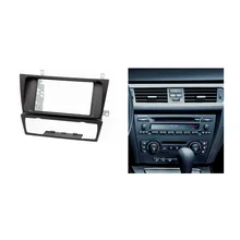 Para BMW Série 3 E90 E91 E92 E93 2004-2012 Double Din rádio CD DVD Painel Stereo Traço GPS Mount Kit Guarnição Cercado quadro