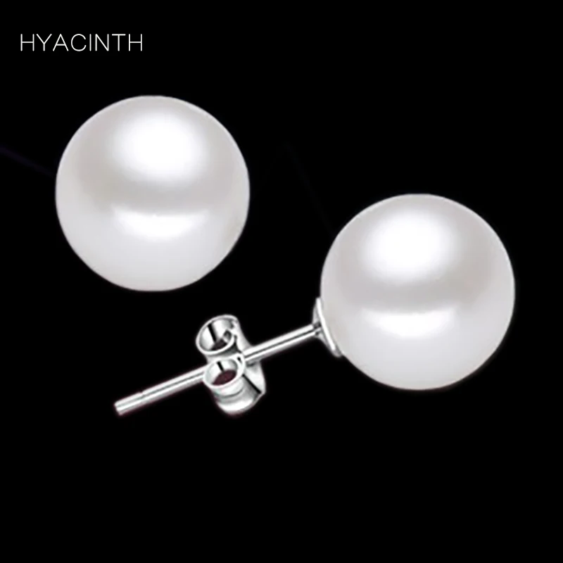 

YULYNA Fashion Real Natural Freshwater Pearl Earrings Women Stud Earings For Feminine Simpe Design Pearl Stud Earring Jewelry
