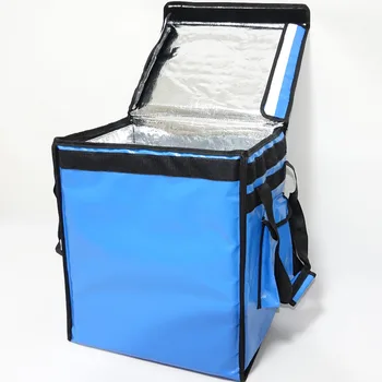 

PK-66VB: Thermal Heated Food backpacks, Food Take out Bag, Magic Stick Closure, 16" L x 12" W x 18" H