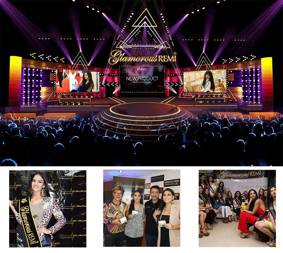 6 glamorous remi hair human hair weave show