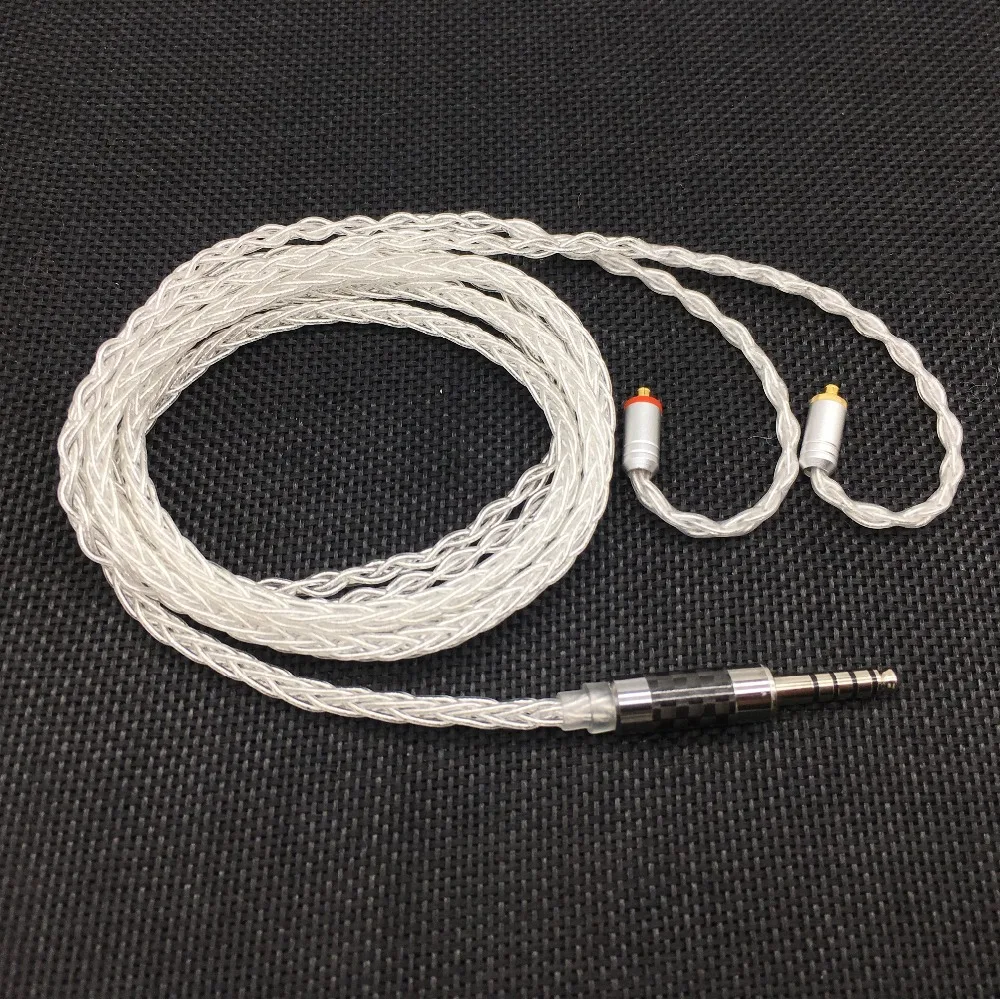 MMCX Replacement Cable For Shure SE215 SE425 SE535 Earphones - 3.5mm With In-Line Control