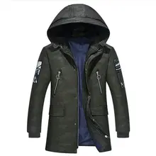 Новое зимнее пальто для мужчин, модная камуфляжная куртка, мужская приталенная куртка с карманами и капюшоном, высокое качество, плюс размер, 3XL-9XL